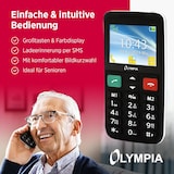 thumbnail of Senioren-Handy LUX – Komfort-Mobiltelefon mit Großtasten, SOS-Notruftaste & Ladeschale, Schwarz