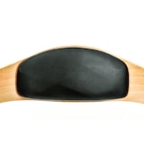 thumbnail of Conjunto de 2 bancos de bar Kingston em imitação de pele natural/preto