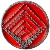 thumbnail of Contacto Ausstechformen, quadratisch, gewelte Form