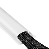 thumbnail of PVC Kabelkanal Halbrund 100/7/2cm Weiß