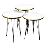 thumbnail of Helloshop26 - Set di 3 tavolini rotondi impilabili bianco nero 03_0008401