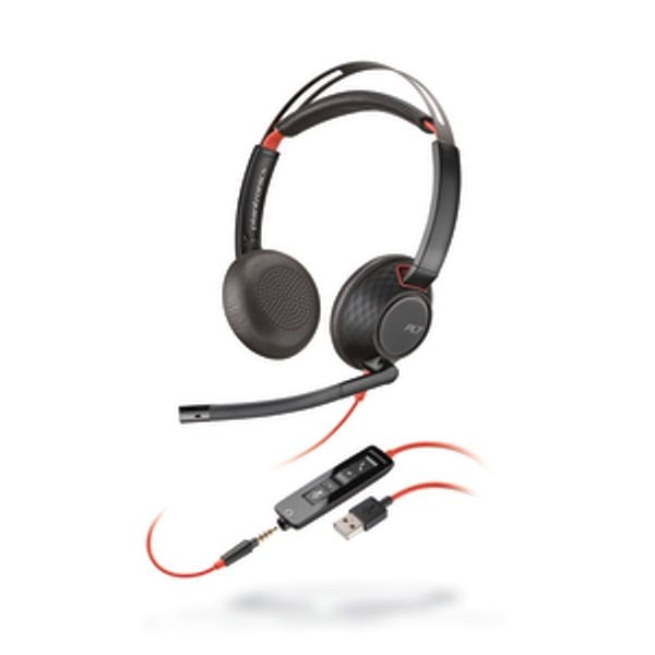 Poly Headset Blackwire C5220 binaural USB-A & 3,5 mm