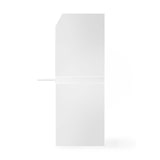 thumbnail of Nedis Zwischenbaurahmen für Waschmaschine und Trockner - Ausziehbares Regal - Weiss