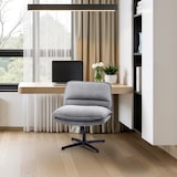thumbnail of Cadeira giratória Schneidersitz / Cadeira lounge Criss Cross 20 Tecido cinza escuro hjh LIVING