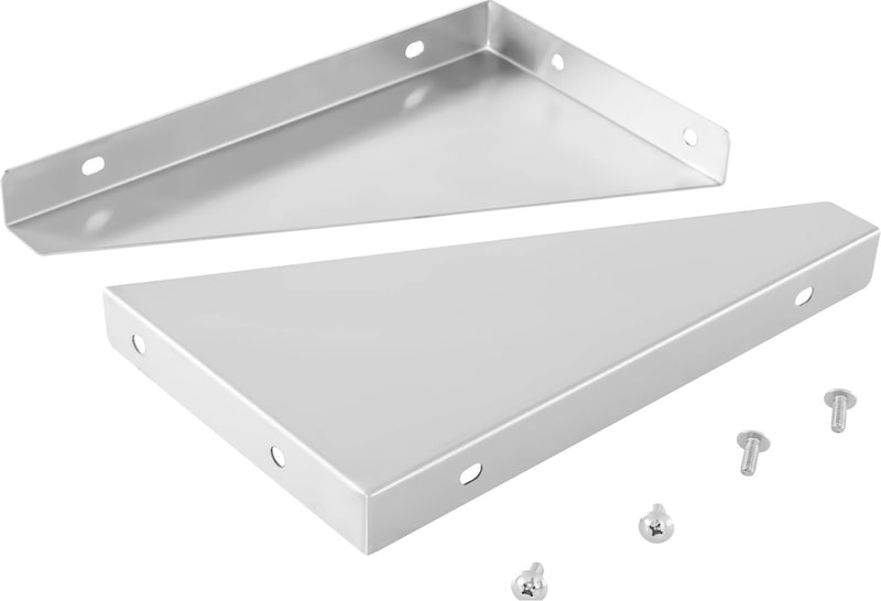 Royal Catering RCWR-80.2 Étagère Murale Cuisine 2 Plateaux 80 Cm Inox - Rangement Ustensiles