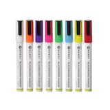 thumbnail of HENDI Kreidemarker 3 mm, Marker 1x weiß, 1x rot, 1x blau, 1x grün, 1x gelb, 1x violett, 1x orange und 1x pink