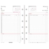 thumbnail of Chronoplan 50606 Tagesplan, Mini, 2026, Weiß, 79 x 125 mm, Inhalt: 191 Blätter / 1 Stück