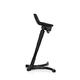 thumbnail of Taburete / silla de trabajo TOP WORK 34 PU negro espuma marco métalico hjh OFFICE