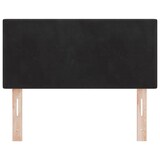 thumbnail of vidaXL LED Kopfteil mit LED-Lichtleisten Schwarz 80 cm Polyester