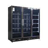 thumbnail of Gasfrit - Armário expositor para bebidas refrigerado Subzero 3 portas, 1880 x 710 x 2050 mm, 1500 litros, luz LED multicolor no vidro.
