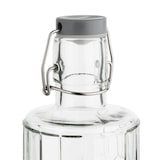 thumbnail of Olympia geo Glaswasserflasche mit Stöpsel | 1 Liter | 12 Flaschen