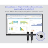thumbnail of SpeaKa Professional Glasfaser / HDMI Anschlusskabel HDMI-A Stecker, HDMI-Micro-D Stecker, HDMI-A Ste