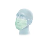 thumbnail of 50 Suavel Protec Schutzmasken - grün - Typ II - 3-lagig - Mundschutz