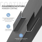 thumbnail of ECD Germany Tischbeine 2er Set 70x72 cm Anthrazit | Vierkantprofil Stahl, pulverbeschichtet, Industrial Tischkufen Esstisch DIY