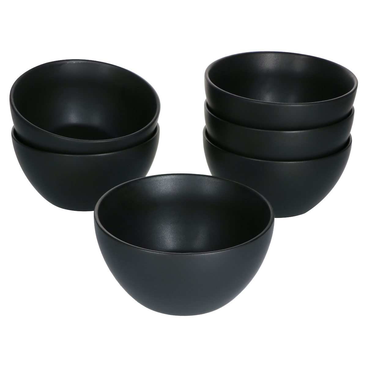 MamboCat 6er Set Müslischalen Leopard Lampart Nero schwarz