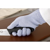 thumbnail of Blauwe snijbestendige handschoen L