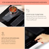 thumbnail of Klarstein Full House Down Air System Induktionsherd + Dunstabzugshaube 477 m³/h Schwarz