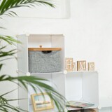 thumbnail of Relaxdays Stufenregal 6 Fächer, Steckregal als Kleiderschrank oder Raumteiler, offenes Regalsystem, schwarz
