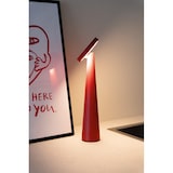 thumbnail of Abajur recarregável Zafferano Angelina - sem fio, cabeça ajustável, controle de toque, design moderno para ambientes internos - cor vermelha