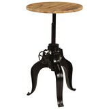 thumbnail of vidaXL Bartisch Massivholz Mango 60×(76-110) cm