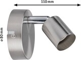 thumbnail of Paulmann Spotlight Carolina   GU10   230V max. 10W dimmbar Nickel matt 66743
