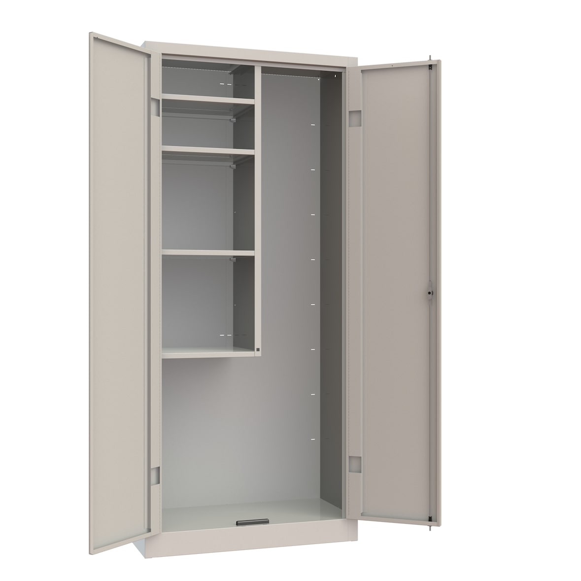 armet armadio porta scope dim 800x400x1800h serie tecno monoblocco