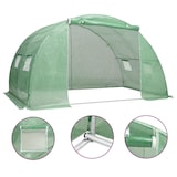 thumbnail of vidaXL Gewächshaus 8 m² 2x4x2 m