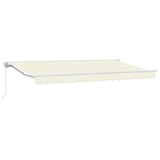 thumbnail of vidaXL Markisenrahmen Creme 350 x 200 cm Polyester mit PU-Beschichtung