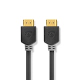 thumbnail of Nedis High Speed ​​HDMI  Kabel mit Ethernet - HDMI Stecker - HDMI Stecker - 4K@60Hz - ARC - 18 Gbps - 0.50 m - Rund - PVC - Anthrazit - Box