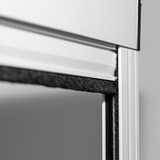 thumbnail of Fliegengitter Insektenschutz Fenster Rollo Alurahmen Bausatz Insektenschutzrollo 80 x 160 cm braun - auf Maß