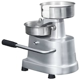 thumbnail of vidaXL Hamburgerpresse mit 500 Trennpapieren Aluminium 10 cm