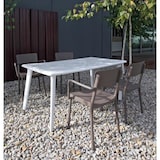 thumbnail of Resol DESSA Table Rectangulaire Intérieur, Extérieur 160x90 Blanc