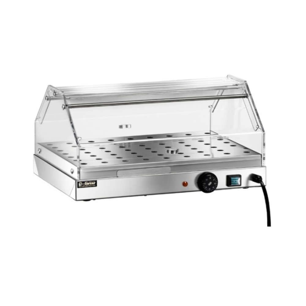 Warmhaltevitrine - FORCAR VBR 4751 - 1 Einlegeboden - max. 90°C - Breite 50 cm