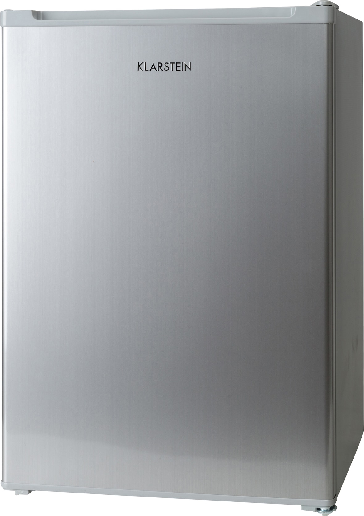Delaware Kühlschrank 75 Liter 4-Liter-Gefrierfach Kompression Silber-Metallic