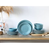 thumbnail of CreaTable Orient Mandala Aquamarine Tellerset 18-tlg Porzellan