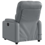 thumbnail of vidaXL Massagesessel Grau Kunstleder