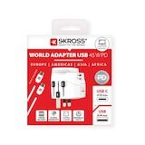 thumbnail of Skross PRO Light USB A/C 45PD World Reiseadapter, Weltweit