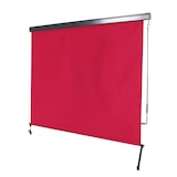 thumbnail of Toldo vertical HWC-F42, toldo vertical protección de la intimidad estor enrollable exterior, tejido protección UV 50 ~ 250x180cm, burdeos-rojo