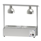 thumbnail of Postazione di taglio riscaldata a bagnomaria doppio Casselin CPDCBMFRD Acciaio inox