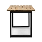 thumbnail of Mesa Listones Exeter Eco-Line Negra 160x78x75cm en madera maciza acabado envejecido de gran espesor Box Furniture