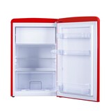 thumbnail of Amica KS 15610 R, Retro Kühlschrank mit Gefrierfach, 88 cm, chili red