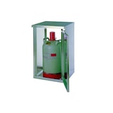 thumbnail of 1 x 11 kg Propangas Flaschenschrank/Gasflaschenschrank OHNE RÜCKWAND (geeignet für Propangasflasche) Gasschrank Schutzschrank