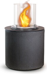 thumbnail of Chimenea de bioetanol brasero de suelo para jardín para interior y exterior MODIGLIANI Hierro fundido Gris d.36 x h56