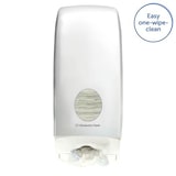 thumbnail of Distributeur de papier toilette plié Aquarius 6946 - 1 x distributeur blanc de papier toilette feuille à feuille