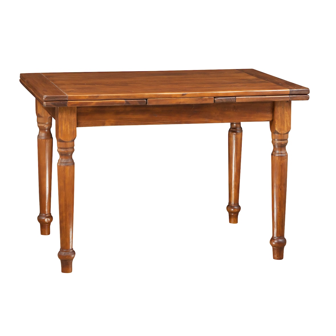 Biscottini Massivholztisch – 120 x 80 cm Restauranttische – Ess- und Küchentisch – Ausziehbarer Walnusstisch – Rechteckiger Tisch Made in Italy