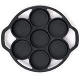 thumbnail of BBQ-Nerd® 6er Muffinbackform aus Gusseisen ? Cupcake Pan für Grill, Ofen & Dutch Oven ? Antihaft Muffinförmchen - Gusseiserne Muffinform mit Henkel
