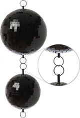 thumbnail of Spiegelkugel 25cm schwarz Discokugel für Werbe-Dekozwecke Schaufenster