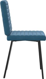 thumbnail of vidaXL Esszimmerstühle 4 Stk. Blau Samt
