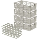 thumbnail of 4 Gläserkästen für 15 Gläser bis 145 mm Höhe, max. Ø 109 mm,LxBxH 600x400x170 mm