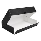 thumbnail of Cajas Catering, Plana 'Thepack' 250 G/M2 19X28 Cm Negro Cartón Ondulado Nano-Micro (100 Unidades)